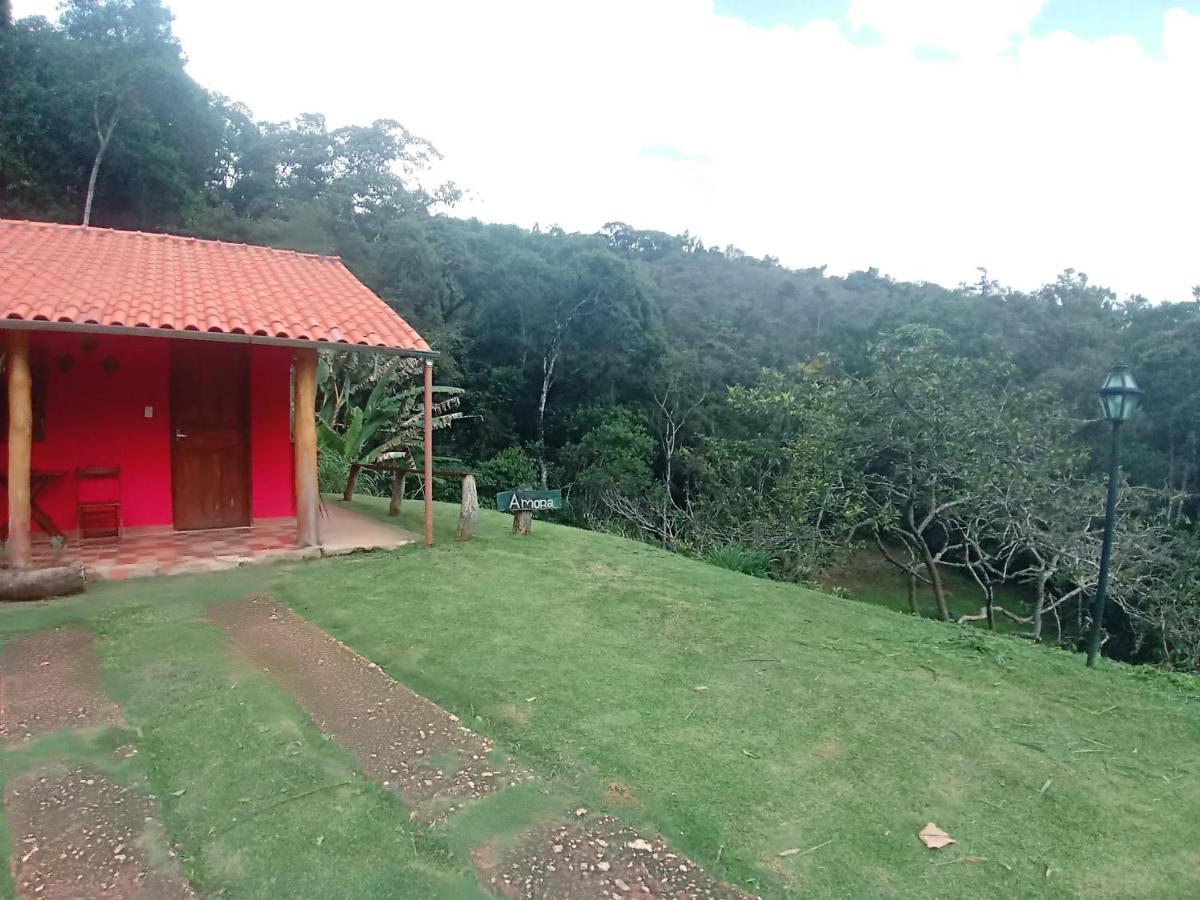 Sitio Das Hortensias Chales Conceição da Ibitipoca Bagian luar foto