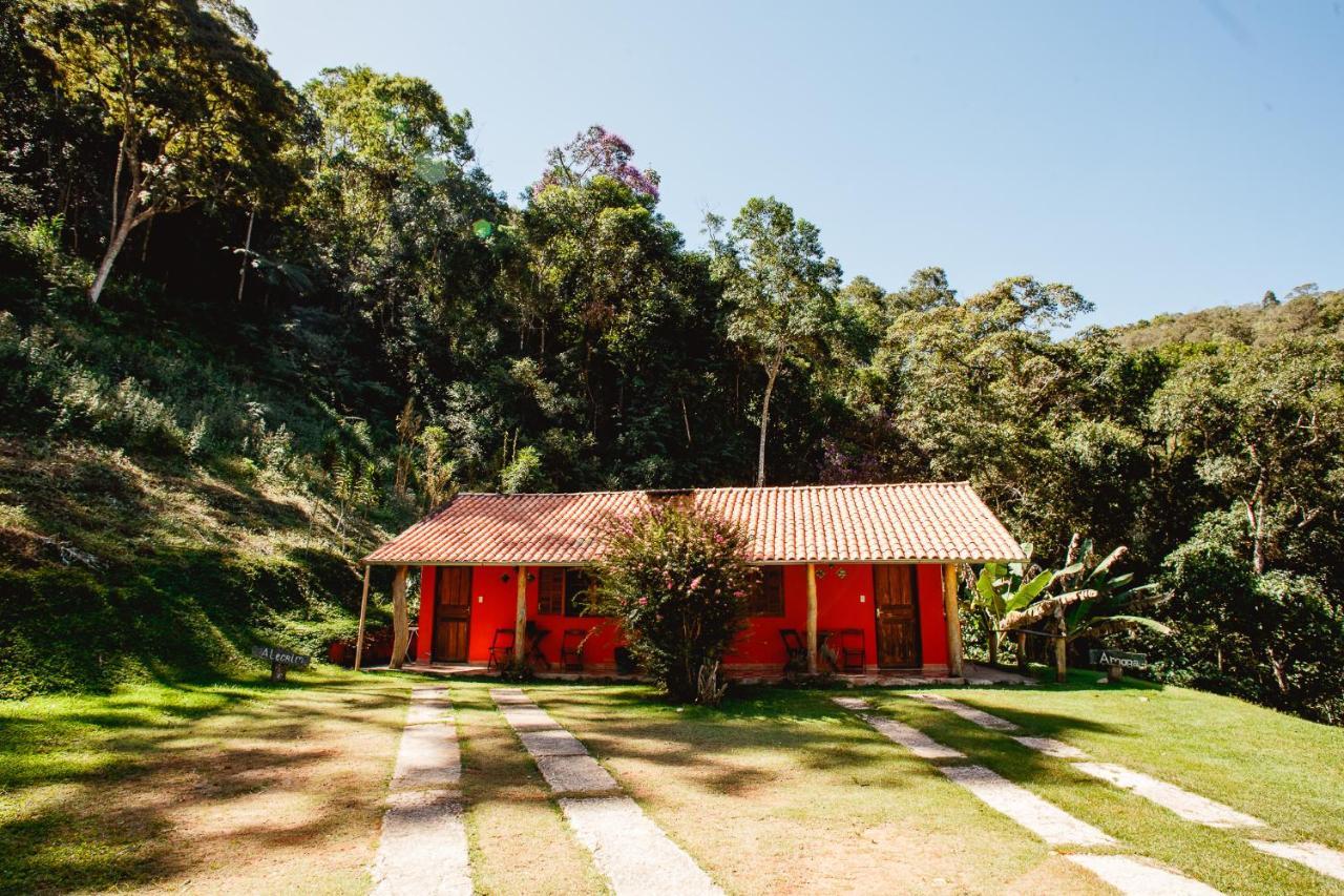 Sitio Das Hortensias Chales Conceição da Ibitipoca Bagian luar foto