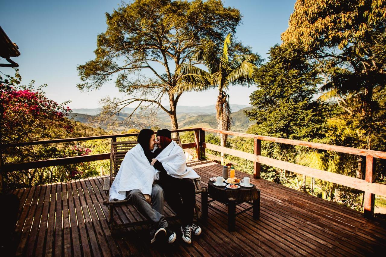 Sitio Das Hortensias Chales Conceição da Ibitipoca Bagian luar foto